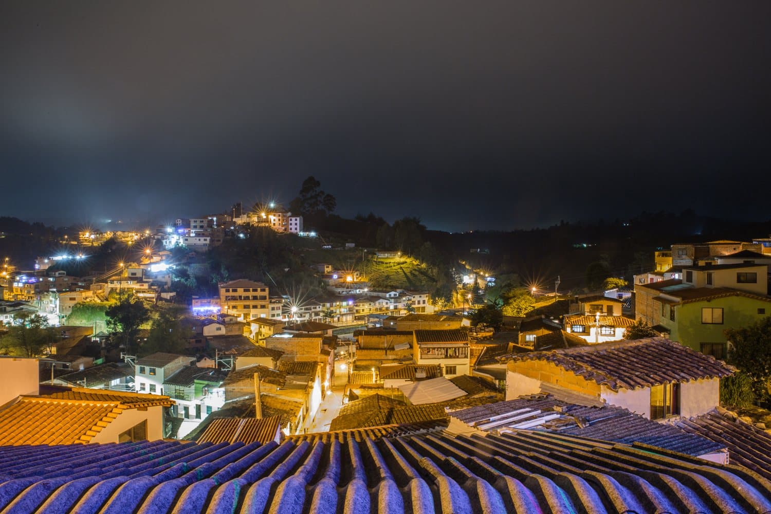 San Vicente Ferrer de noche